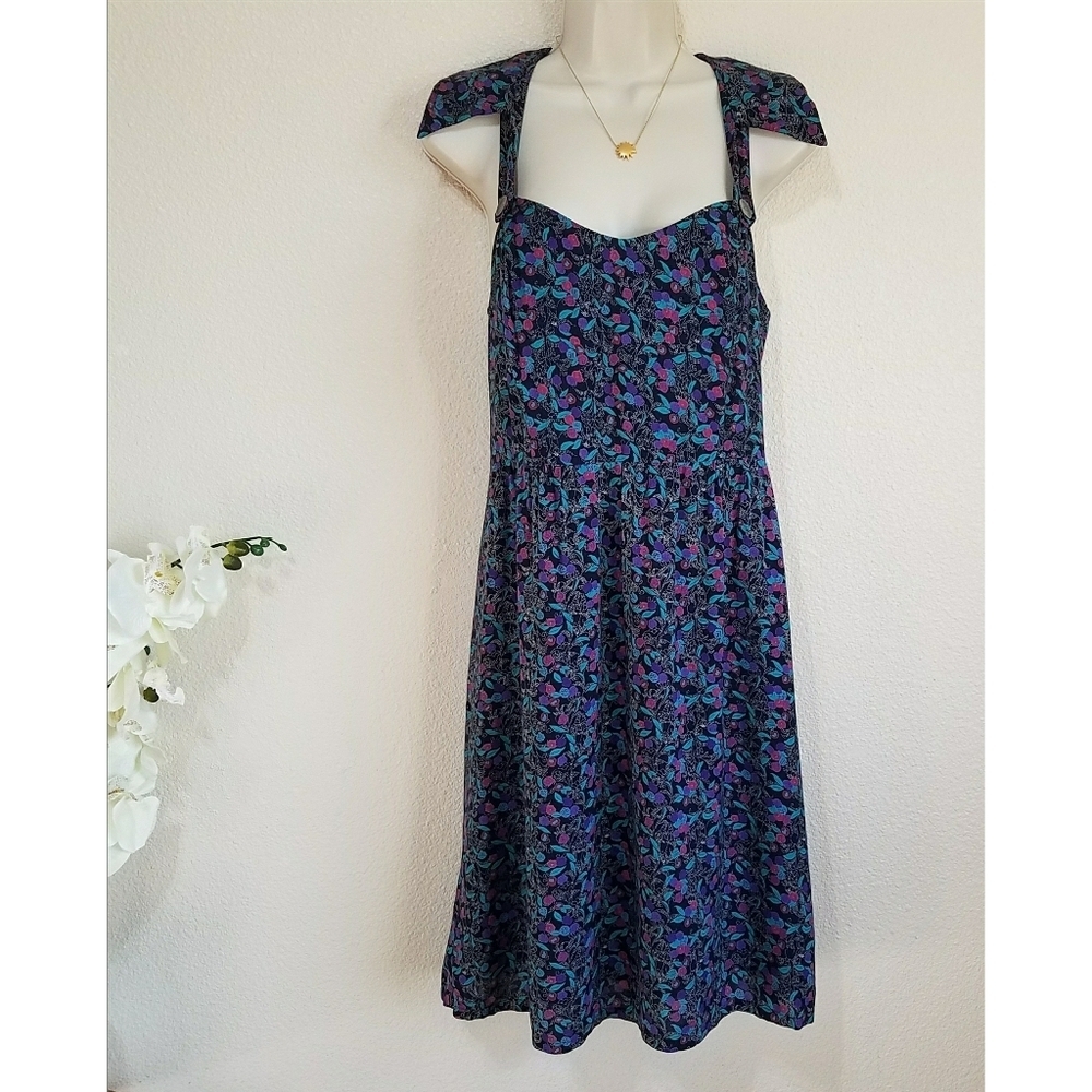 Anthropologie Maple Floral Midi Dress